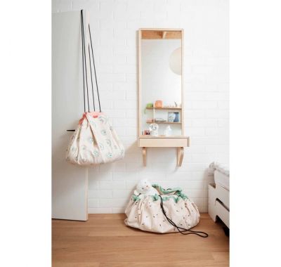 Play & Go Στρώμα παιχνιδιού - τσάντα 2 σε 1 Κύκνοι στο Bebe Maison