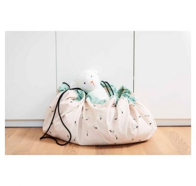 Play & Go Στρώμα παιχνιδιού - τσάντα 2 σε 1 Κύκνοι στο Bebe Maison