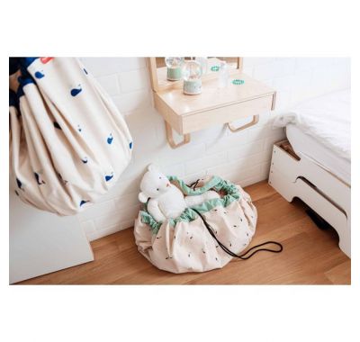 Play & Go Στρώμα παιχνιδιού - τσάντα 2 σε 1 Φάλαινες στο Bebe Maison