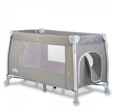 Διώροφο παρκοκρέβατο Cangaroo ISleep Grey στο Bebe Maison