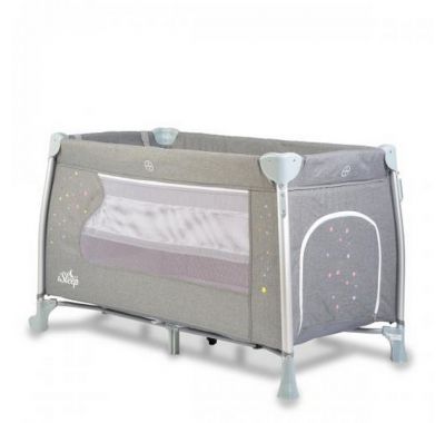 Διώροφο παρκοκρέβατο Cangaroo ISleep Grey στο Bebe Maison