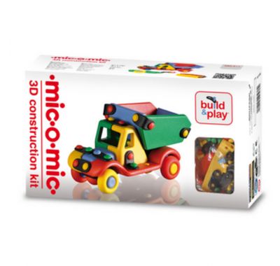 Φορτηγάκι εργοταξίου μικρό Mic-O-Mic πολύχρωμο στο Bebe Maison