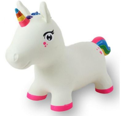 Φουσκωτά ζωάκια Gerardo's Jumpy Μονόκερος λευκό στο Bebe Maison