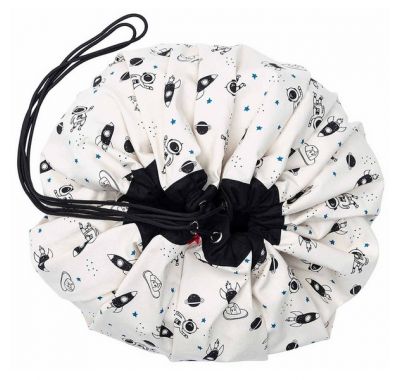 Play & Go Στρώμα παιχνιδιού Τσάντα 2 σε 1 Διάστημα φωσφορίζον στο Bebe Maison