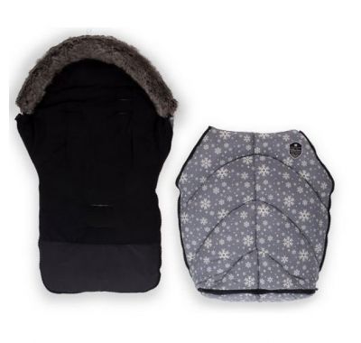 Ποδόσακος Kikka Boo Shiny Snow Forest Grey στο Bebe Maison