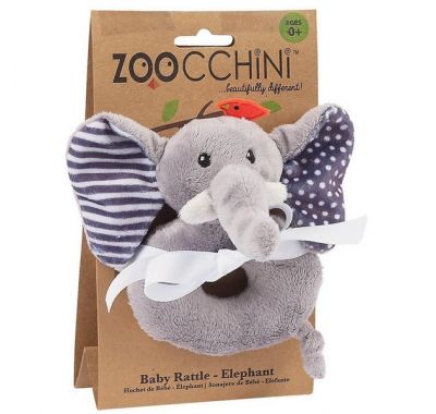 Κουδουνίστρα Zoocchini Buddy Ελεφαντάκι στο Bebe Maison