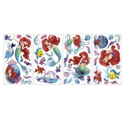 Αυτοκόλλητα τοίχου RoomMates Μικρές Γοργόνες στο Bebe Maison