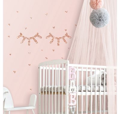 Αυτοκόλλητα τοίχου RoomMates glitter Ματόκλαδα στο Bebe Maison