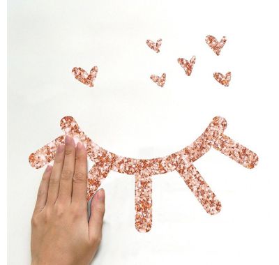 Αυτοκόλλητα τοίχου RoomMates glitter Ματόκλαδα στο Bebe Maison