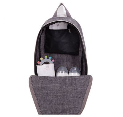 Τσάντα αλλαξιέρα σακίδιο πλάτης Kikka Boo Ava Dark Grey στο Bebe Maison