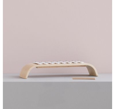 Ξυλόφωνο - τόξο Kids Concept από κόντρα πλακέ λευκό στο Bebe Maison