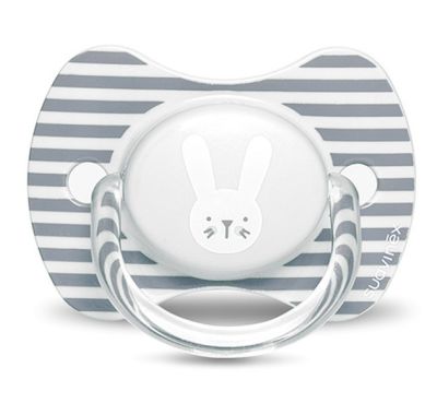 Φυσιολογική πιπίλα σιλικόνης Suavinex Physio Hygge Rabbit Grey 6-18μ στο Bebe Maison