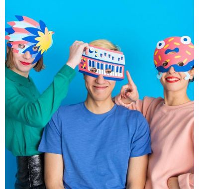 Μάσκα για ζωγραφική OMY Πάρτυ στο Bebe Maison