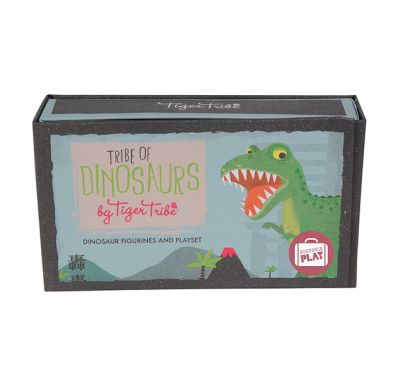 Σετ φορητού παιχνιδιού Tiger Tribe Δεινόσαυροι με 6 φιγούρες στο Bebe Maison