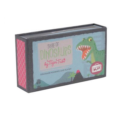 Σετ φορητού παιχνιδιού Tiger Tribe Δεινόσαυροι με 6 φιγούρες στο Bebe Maison