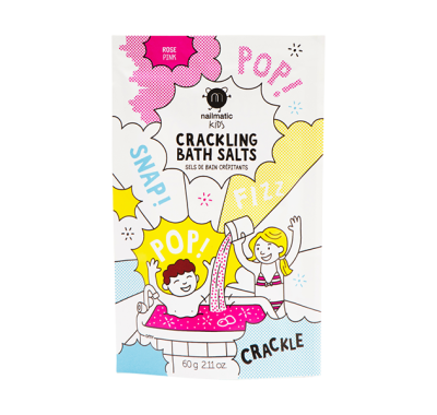 Παιδικά άλατα μπάνιου Crackling bath Nailmatic Salt ροζ στο Bebe Maison