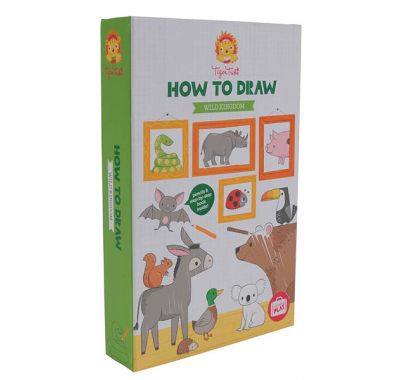 Σετ ζωγραφικής & σχεδιασμού Tiger Tribe Βασίλειο των Ζώων στο Bebe Maison