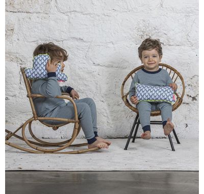 Μουσικό μαξιλάρι Xplus Mellipou με bluetooth γαλάζιο κίτρινο στο Bebe Maison