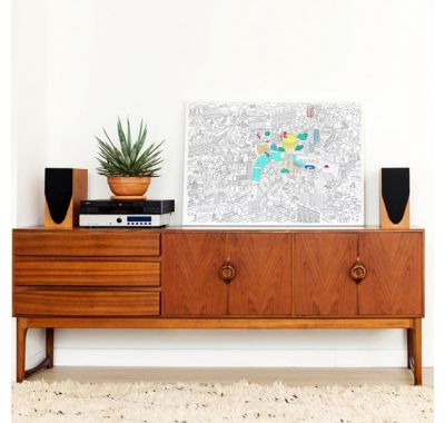 Αφίσα γίγας για ζωγραφική OMY Λονδίνο στο Bebe Maison