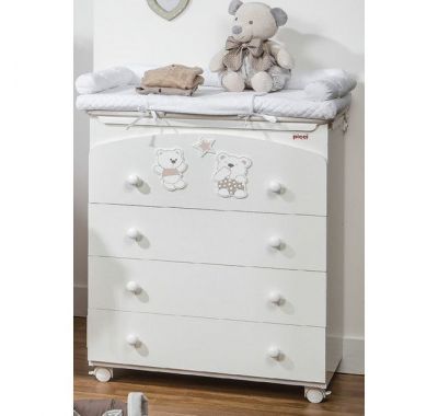 Αλλαξιέρα επίπλου Picci σχέδιο Mami white στο Bebe Maison