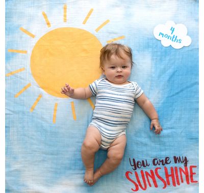 Βρεφικό σετ δώρου με milestones Lulujo You are my sunshine στο Bebe Maison