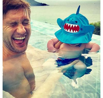 Σετ Μαγιό και Καπέλο UPF50+ Zoocchini Καρχαριάκι στο Bebe Maison