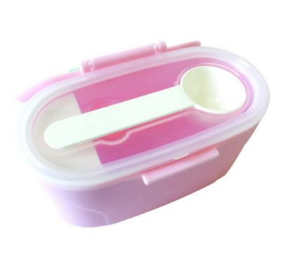 Δοχείο μεταφοράς βρεφικής σκόνης με κουτάλι Kikka Boo 160gr ροζ στο Bebe Maison