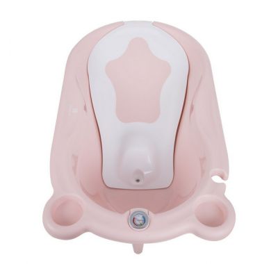 Μπανιέρα μωρού με γλίστρα Kikka Boo Kai ροζ στο Bebe Maison