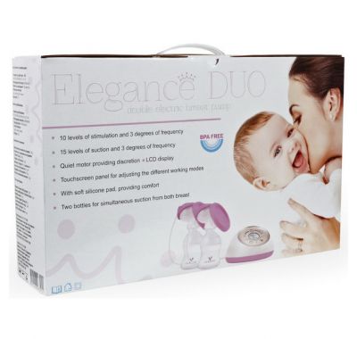 Ηλεκτρικό θήλαστρο διπλής άντλησης Cangaroo Elegance Duo στο Bebe Maison