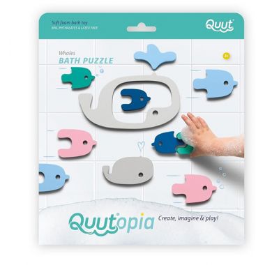 Παιχνίδι μπάνιου παζλ Quutopia Φάλαινες στο Bebe Maison