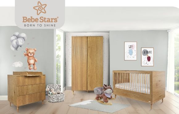 Ολοκληρωμένο βρεφικό δωμάτιο Bebe Stars Eden 140*70cm στο Bebe Maison
