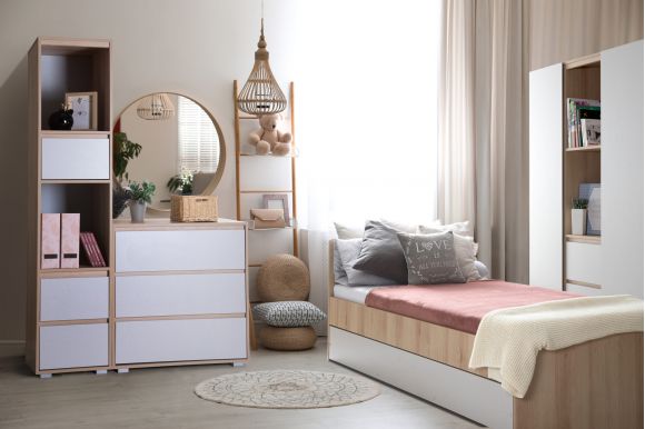 Ολοκληρωμένο βρεφικό δωμάτιο Klups Olivia φυσικό 120*60cm στο Bebe Maison