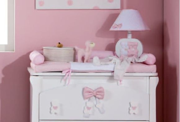 Αλλαξιέρα επίπλου Picci σχέδιο Coco Pink στο Bebe Maison