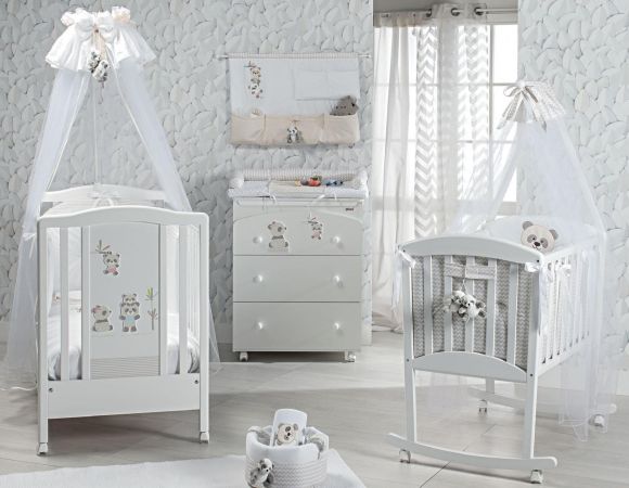 Complete baby room Picci Bobo Lux White/Sand στο Bebe Maison