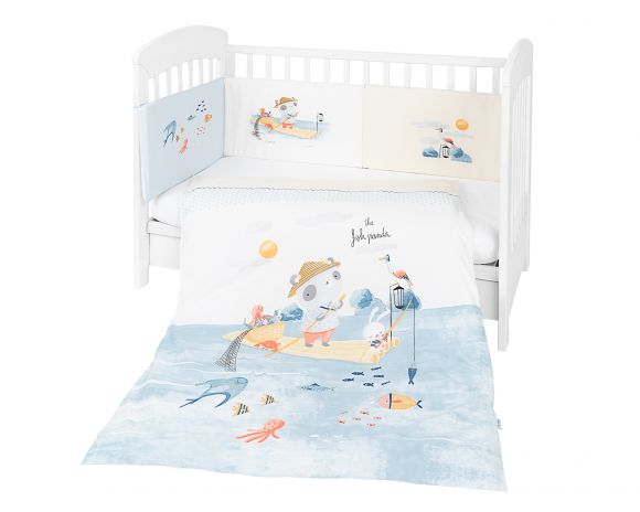 Bedding set 2pcs EU Style 70/140 The Fish Panda στο Bebe Maison