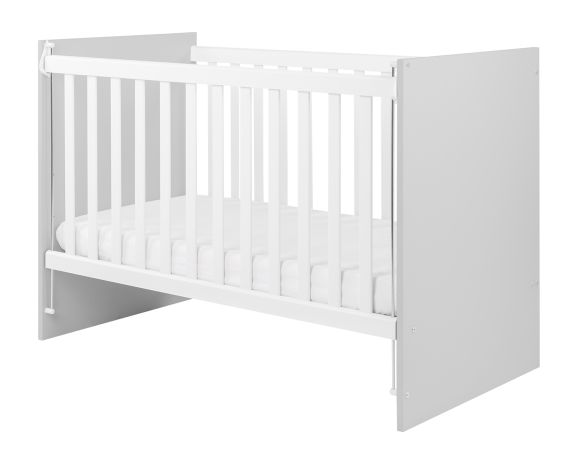 Chipboard baby cot Ayla Grey στο Bebe Maison