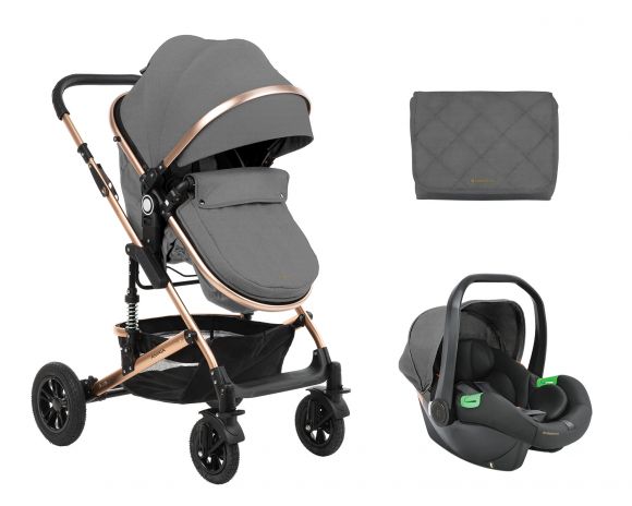 Stroller 3in1 transf. seat Amaia Dark Grey 2024 στο Bebe Maison