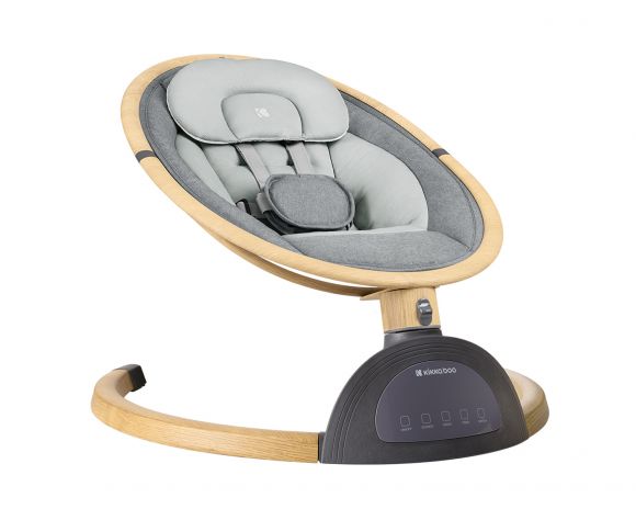 Ηλεκτρική κούνια ρηλάξ Kikka Boo Ashlee Light Grey στο Bebe Maison