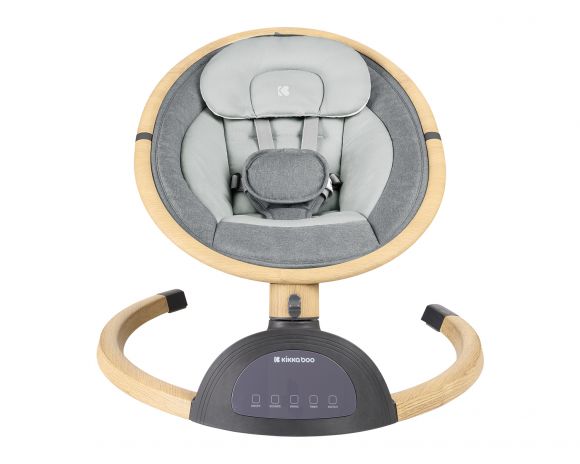 Ηλεκτρική κούνια ρηλάξ Kikka Boo Ashlee Light Grey στο Bebe Maison