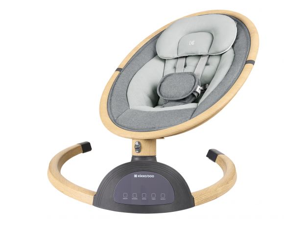 Ηλεκτρική κούνια ρηλάξ Kikka Boo Ashlee Light Grey στο Bebe Maison
