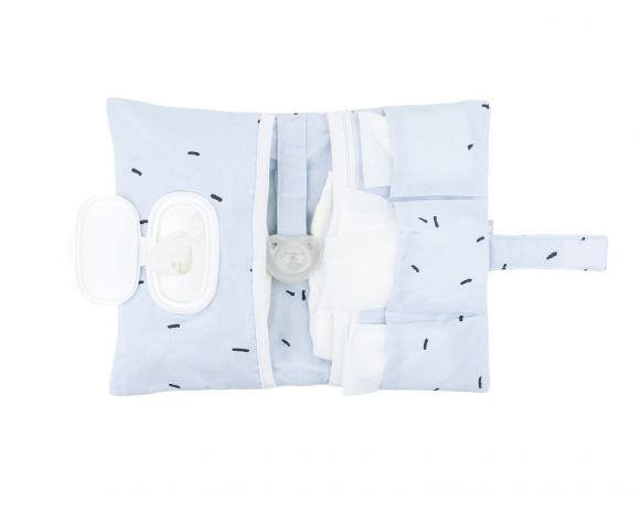 Θήκη βιβλιαρίου Kikkaboo Bear with me Blue στο Bebe Maison