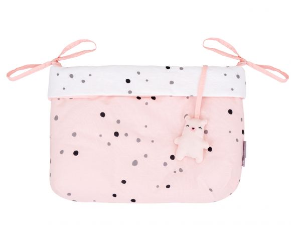 Καλάθι για πάνες Kikkaboo Bear with me Pink στο Bebe Maison