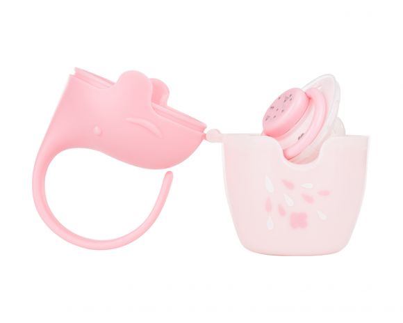 Θήκη πιπίλας Kikka Boo Elephant Pink στο Bebe Maison