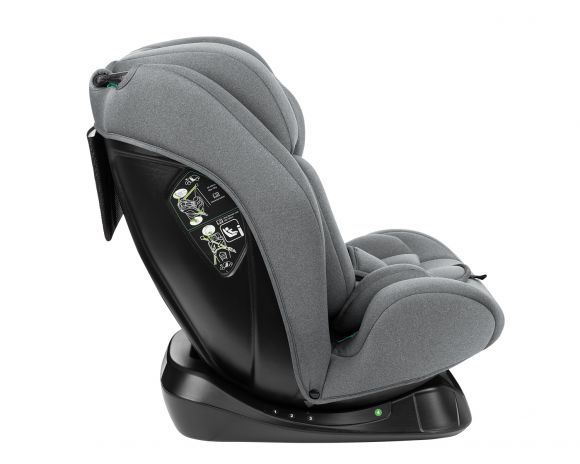 Κάθισμα αυτοκινήτου Kikka Boo 40-150 cm i-Explore i-size dark grey (δέσιμο με τη ζώνη) στο Bebe Maison