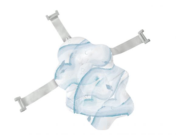 Μαλακό μαξιλαράκι μπάνιου Kikka Boo nubo Sea shell Blue στο Bebe Maison