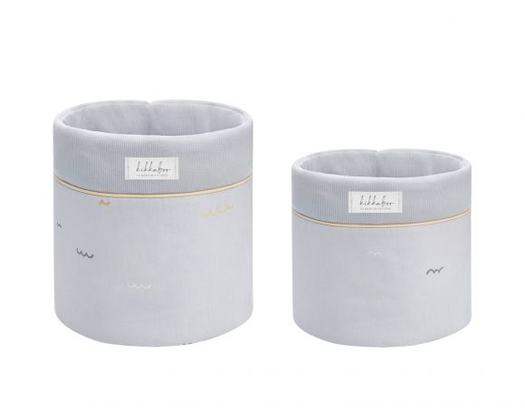 Σετ 2 καλαθάκια αλλαξιέρας 22cm και 18cm Kikka Boo Seally Me στο Bebe Maison