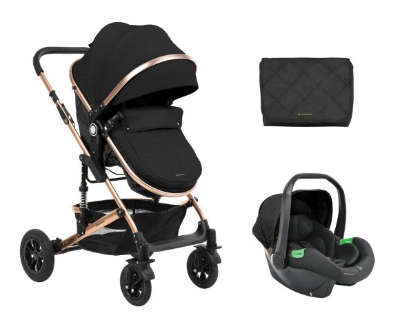 Πολυκαρότσι 3 σε 1 Kikka Boo Amaia Black ΕΚΘΕΣΗΣ στο Bebe Maison