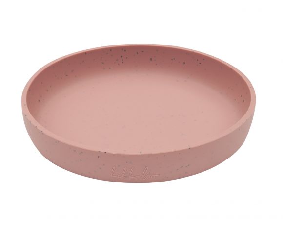Πιάτο Kikka Boo από πλατινένια σιλικόνη Blush στο Bebe Maison