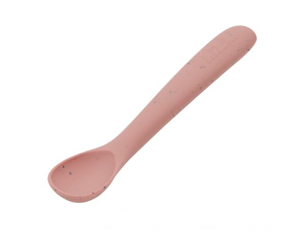 Κουτάλι Kikka Boo από πλατινένια σιλικόνη Blush στο Bebe Maison