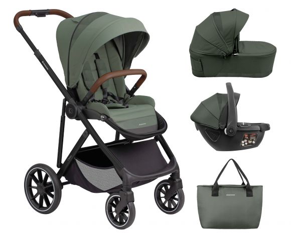 Πολυκαρότσι 3 σε 1 Kikka Boo Chiara Army Green στο Bebe Maison